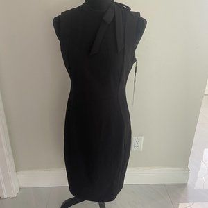 BNWT Calvin Klein Black bow tie dress size 4